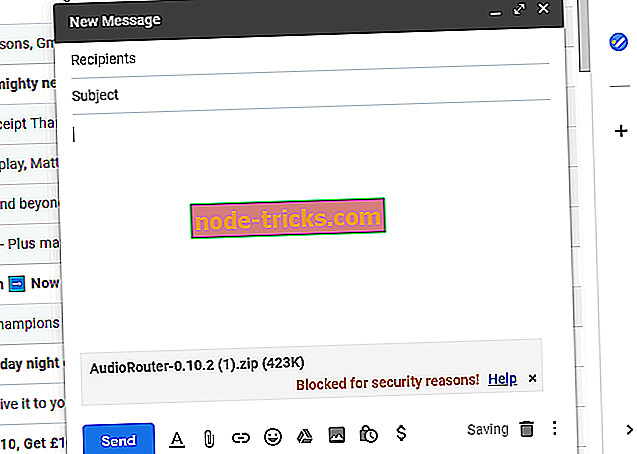 Fix Gmailのセキュリティ上の理由でrar Eメール添付ファイルがブロックされる 2021