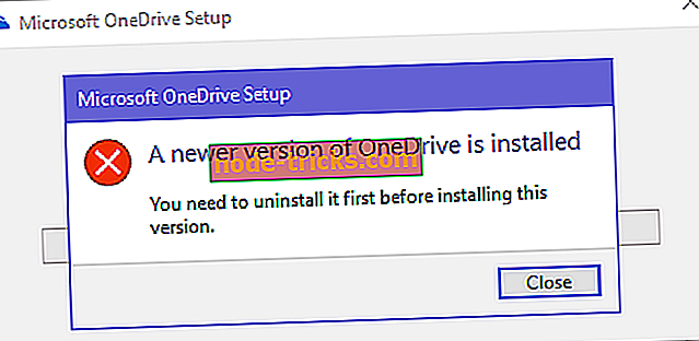 100 ٪ حل: "تم تثبيت إصدار أحدث من OneDrive" خطأ