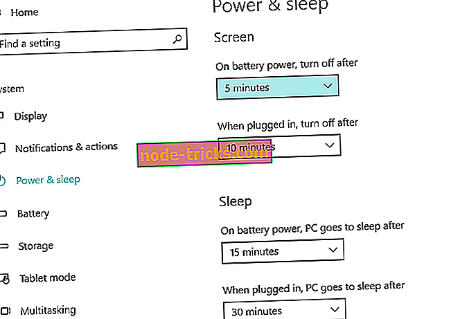 FIX: Windows 10, 8, 8.1 Negaidīsies no miega režīma