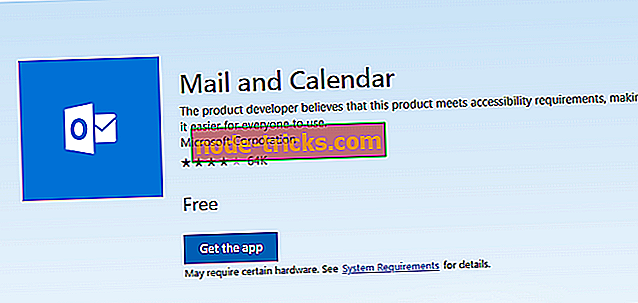 FIX: تطبيق Windows 10 Calendar باللون الرمادي في القائمة "ابدأ"