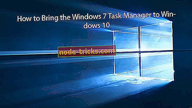 Cum să aduceți Windows 7 task manager la Windows 10