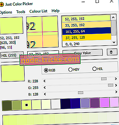 نظام الألوان المستخدم في برنامج gimp هو نظام cmyk