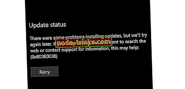 Oprava: Chyba aktualizácie systému Windows 10 0x80080008