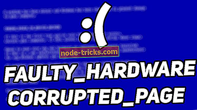 Korjaa: FAULTY HARDWARE CORRUPTED PAGE -vika Windows 10: ssä