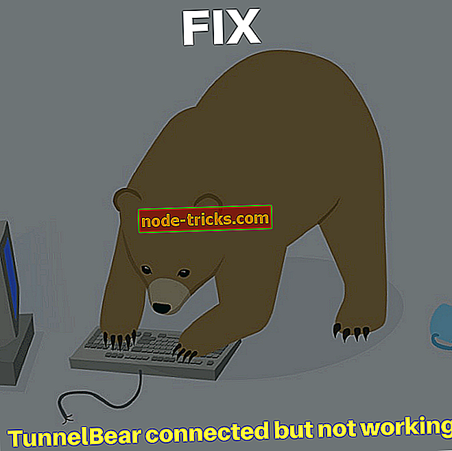 Kaj storiti, ko je TunnelBear povezan, vendar ne deluje
